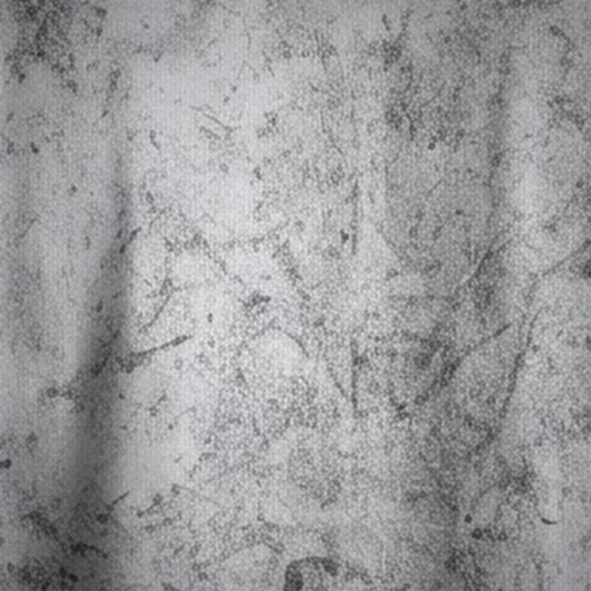 Namma Karnataka — Back Print, Kannadiga Front — Ash Grey Wash — fabric close-up